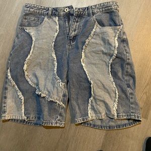 Blue Jean shorts(jorts)